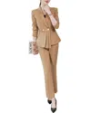 Bossy Chic 2pc Blazer & Pant Set In Multi