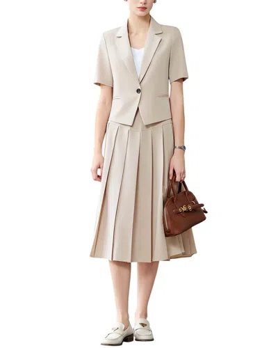 Bossy Chic 2pc Blazer & Skirt Set