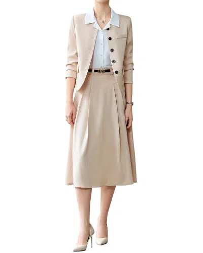 Bossy Chic 2pc Blazer & Skirt Set