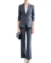 Bossy Chic Blazer & Pant Set In Gray