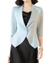 Bossy Chic Blazer In Blue
