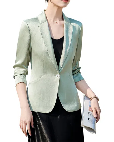 Bossy Chic Blazer In Green