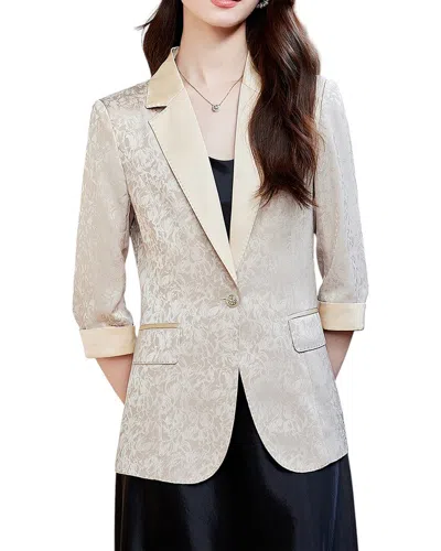 Bossy Chic Blazer In White