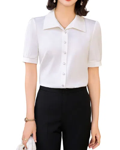 Bossy Chic Shirt In White