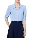 Bossy Chic Shirt In Blue