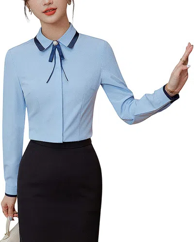 Bossy Chic Shirt In Blue