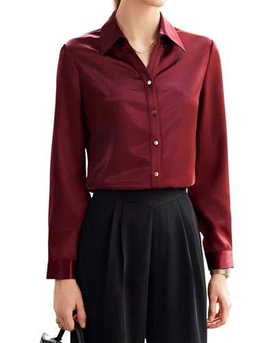 Bossy Chic Shirt In Red