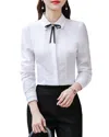 Bossy Chic Shirt In White