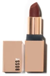 Bossy Cosmetics Power Woman Lipstick In Fierce