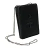 Boston Leather Leather Deluxe Id And Badge Holder Wallet In Black