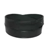 Boston Leather Men's Big & Tall Leather Movers & Mechanics No Scratch Work Belt In Black