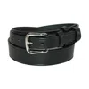 Boston Leather Men's Heavy Duty Leather Ranger Work Belt In Black
