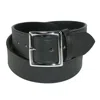 Boston Leather Men's Leather 1 5/8 Inch Garrison Belt In Black