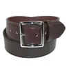 Shop Boston Leather Men's Leather 1 5/8 Inch Garrison Belt In Brown