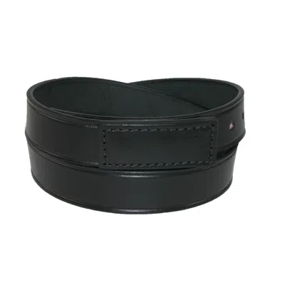Boston Leather Men's Leather Movers & Mechanics No Scratch Work Belt In Black