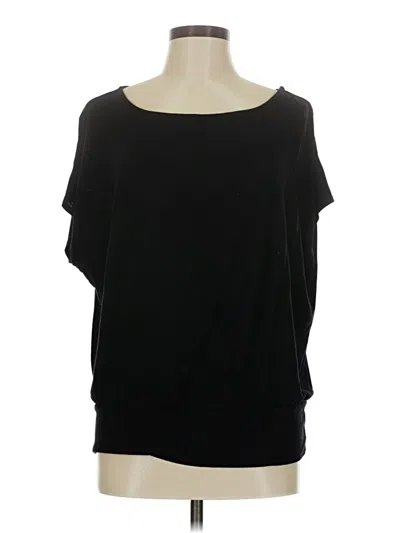 Pre-owned Boston Proper 3/4 Sleeve T-shirt In Black