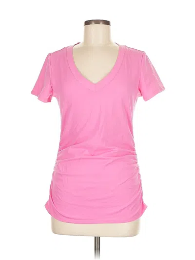 Pre-owned Boston Proper Active T-shirt In Pink