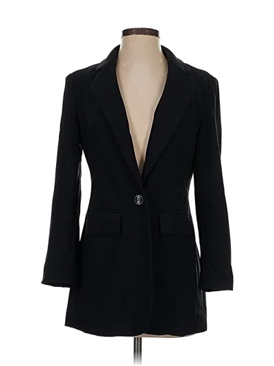 Pre-owned Boston Proper Blazer Jacket In Black