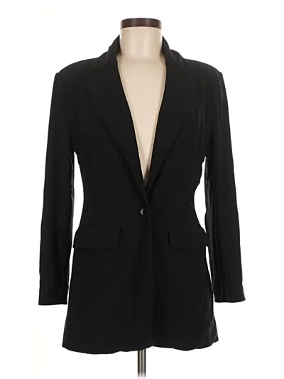 Pre-owned Boston Proper Blazer Jacket In Black