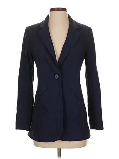 Pre-owned Boston Proper Blazer Jacket In Blue