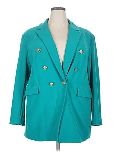 Pre-owned Boston Proper Blazer Jacket In Blue