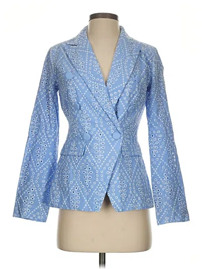 Pre-owned Boston Proper Blazer Jacket In Blue