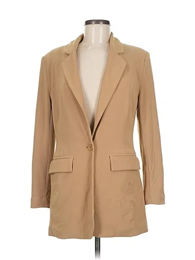 Pre-owned Boston Proper Blazer Jacket In Brown