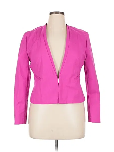 Pre-owned Boston Proper Blazer Jacket In Pink