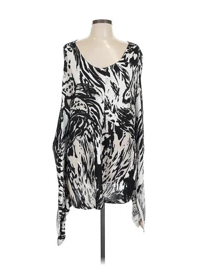 Pre-owned Boston Proper Cardigan Sweater In Black