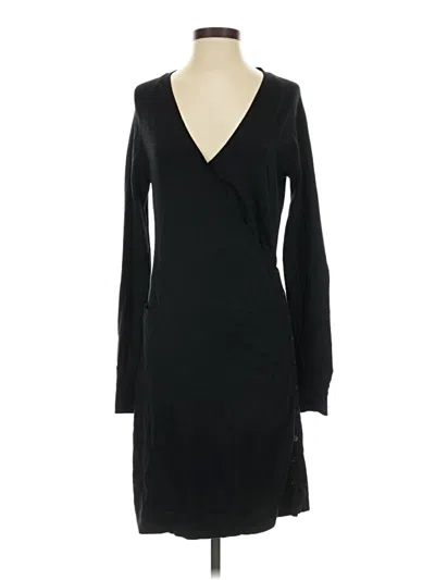 Pre-owned Boston Proper Cardigan Sweater In Black