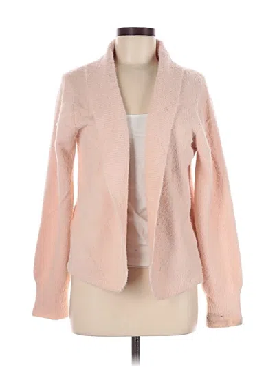 Pre-owned Boston Proper Cardigan Sweater In Pink