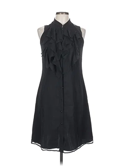 Pre-owned Boston Proper Casual Dress In Black