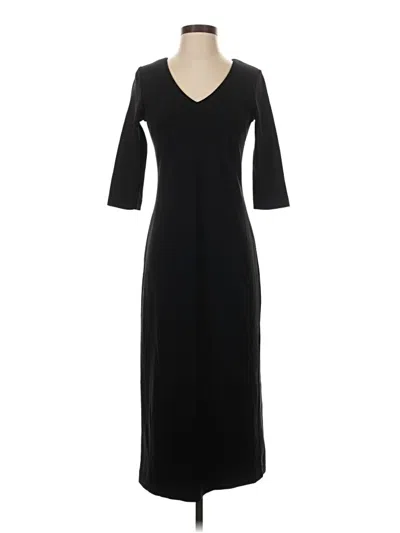 Pre-owned Boston Proper Casual Dress In Black