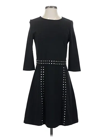 Pre-owned Boston Proper Casual Dress In Black