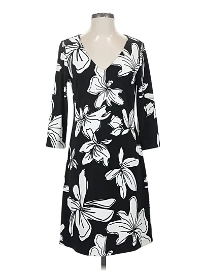 Pre-owned Boston Proper Casual Dress In Black