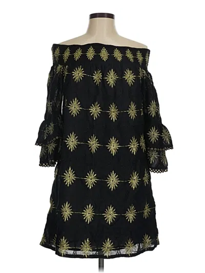 Pre-owned Boston Proper Casual Dress In Black