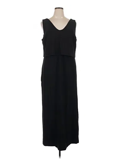Pre-owned Boston Proper Casual Dress In Black