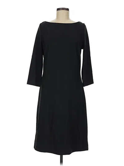 Pre-owned Boston Proper Casual Dress In Black