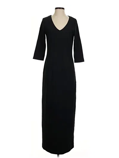 Pre-owned Boston Proper Casual Dress In Black