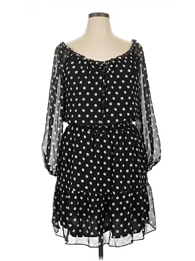 Pre-owned Boston Proper Casual Dress In Black