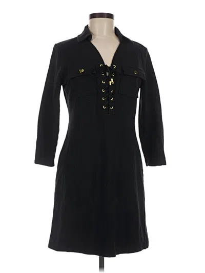Pre-owned Boston Proper Casual Dress In Black