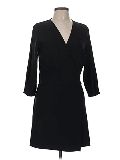Pre-owned Boston Proper Casual Dress In Black