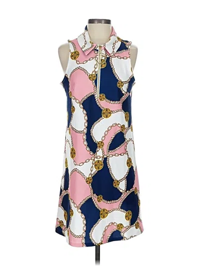 Pre-owned Boston Proper Casual Dress In Blue