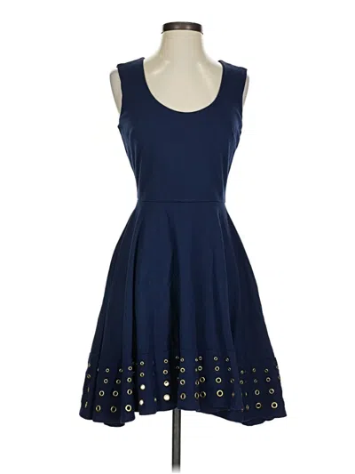 Pre-owned Boston Proper Casual Dress In Blue