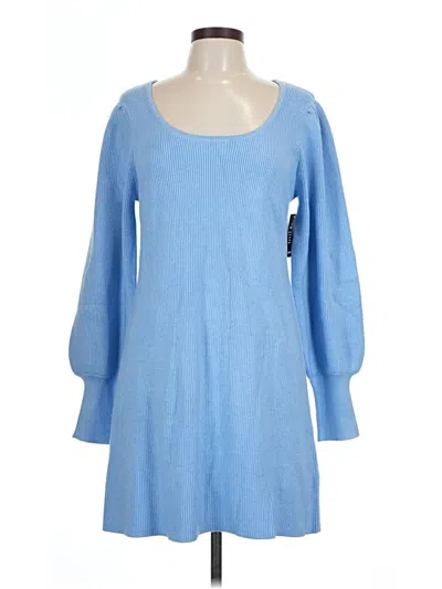 Pre-owned Boston Proper Casual Dress In Blue