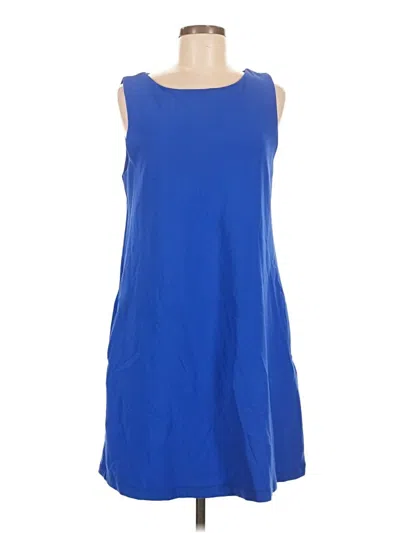 Pre-owned Boston Proper Casual Dress In Blue