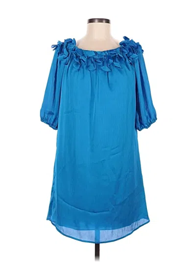 Pre-owned Boston Proper Casual Dress In Blue