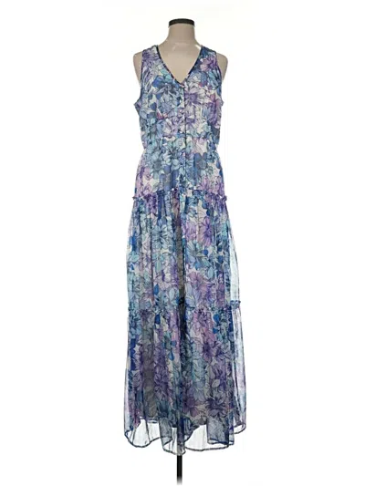 Pre-owned Boston Proper Casual Dress In Blue