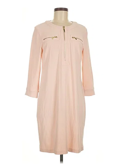 Pre-owned Boston Proper Casual Dress In Brown