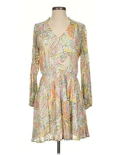 Pre-owned Boston Proper Casual Dress In Brown